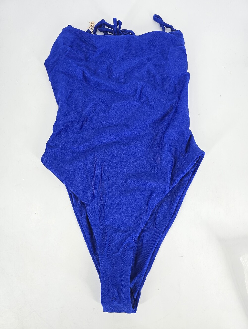Kamari Swim Sienna One Piece Swimsuit in Indy Blue Size S NEW
